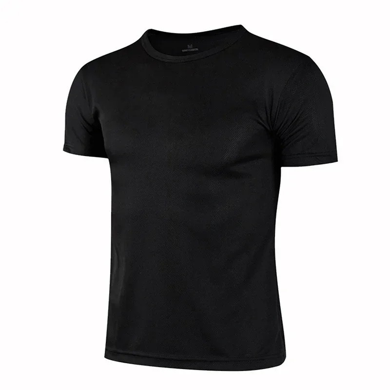 3pc Men’s Dry Fit T-Shirt Athletic Performance Running Gym Workout Tee Multi Pac