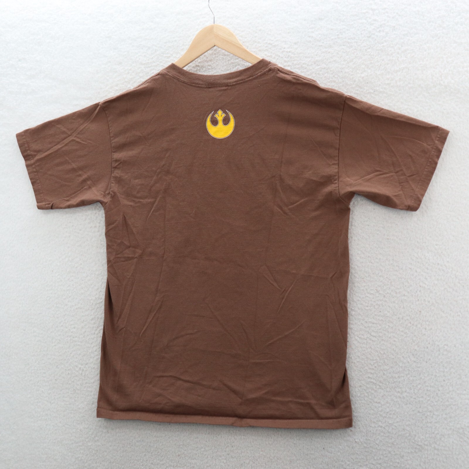 Vintage Disney Chewbacca T-Shirt Men's Large Brown Star Wars Wookie 2000s Y2K gallery