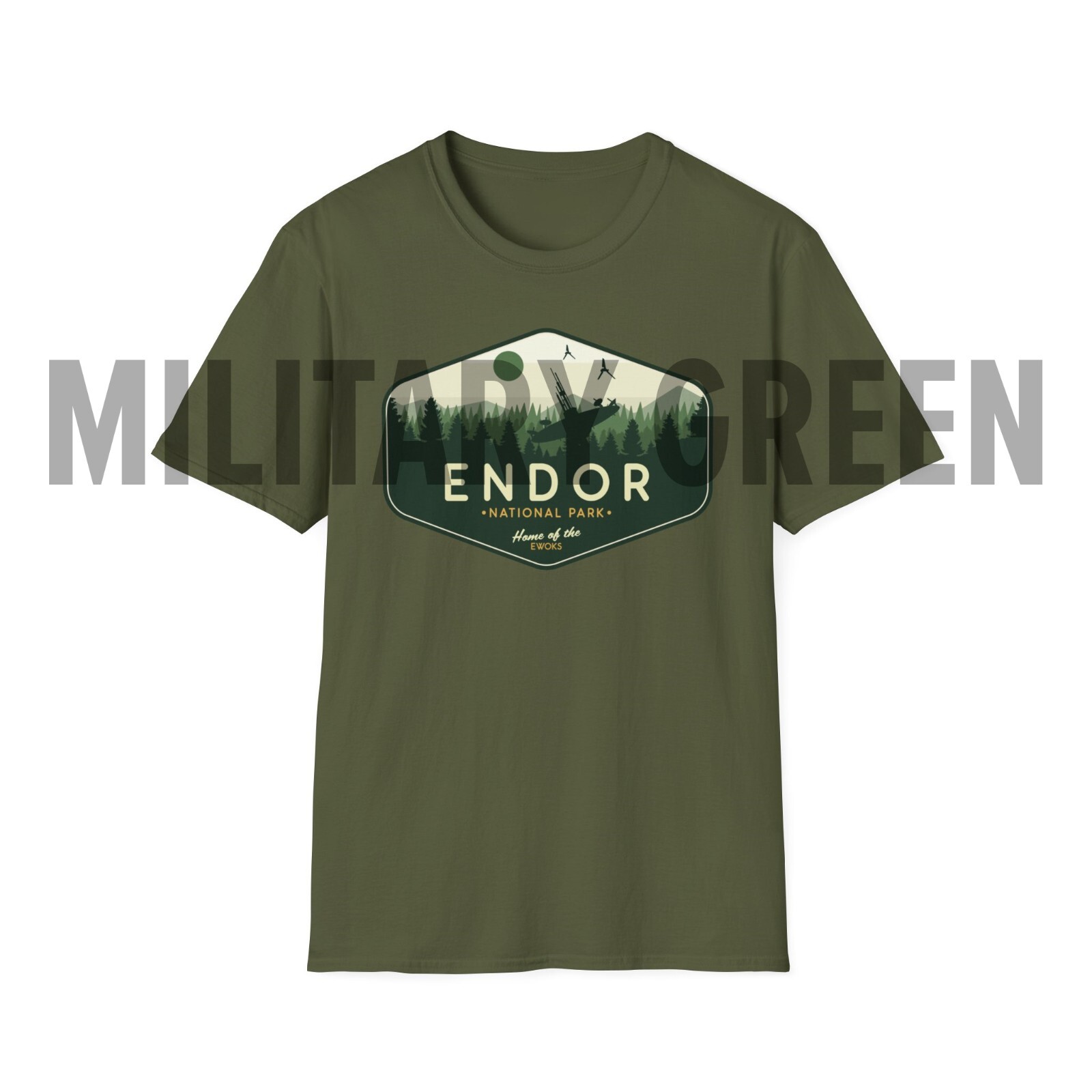Star Wars T-Shirt, Endor T-Shirt, Endor National Park T-Shirt, Star Wars Gifts gallery