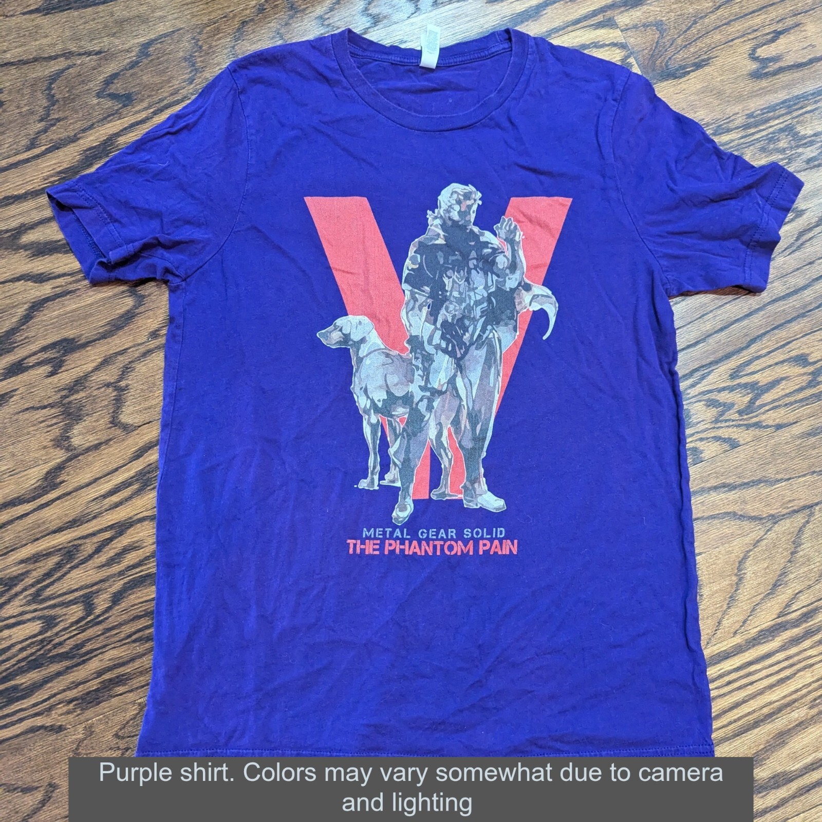 Metal Gear Solid The Phantom Pain T-SHIRT (Large) 19x29 Video Game gallery