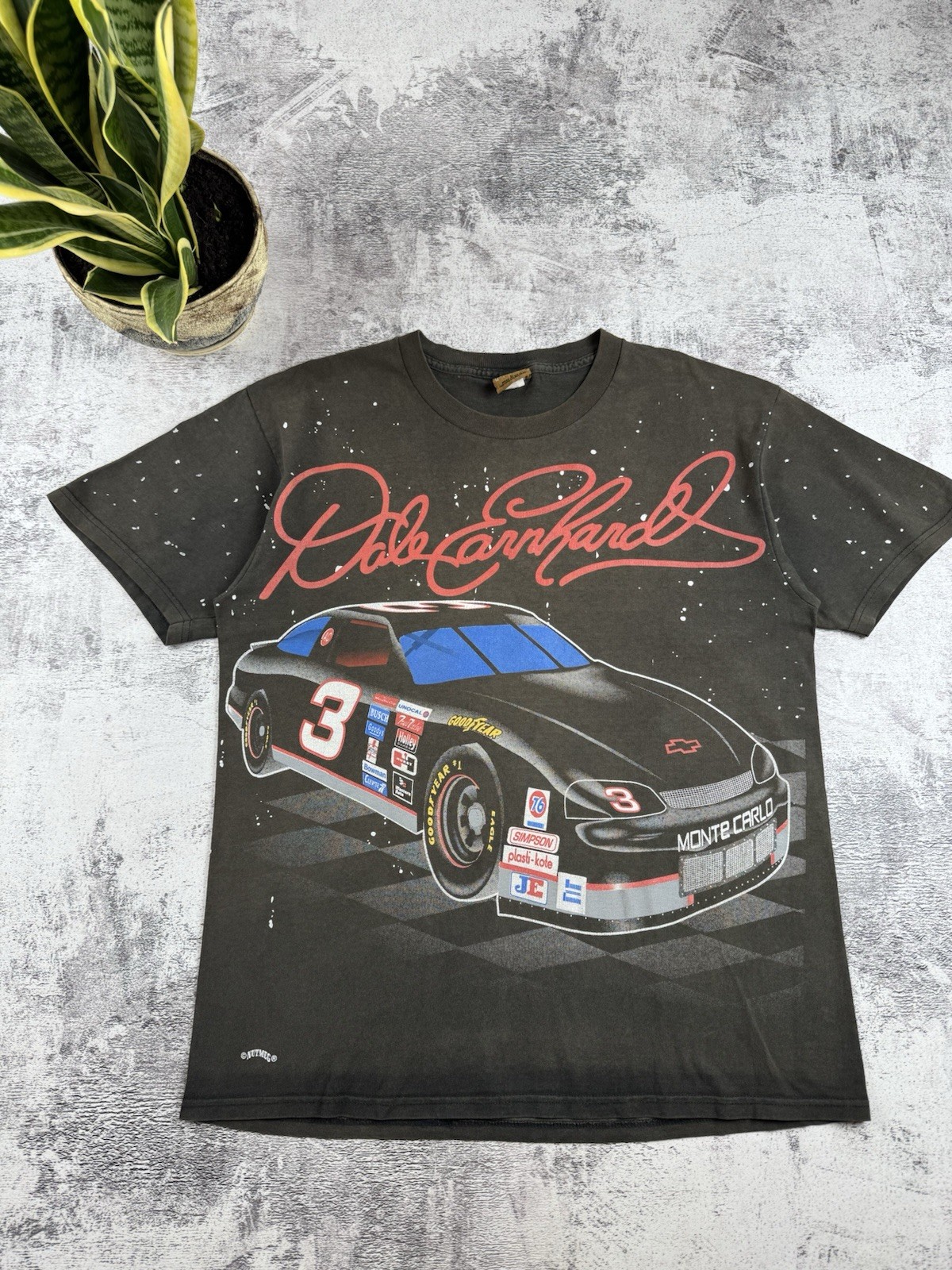 Vintage Dale Earnhardt Racing The Intimidator Monte Carlo Formula 1 T Shirt Tee gallery