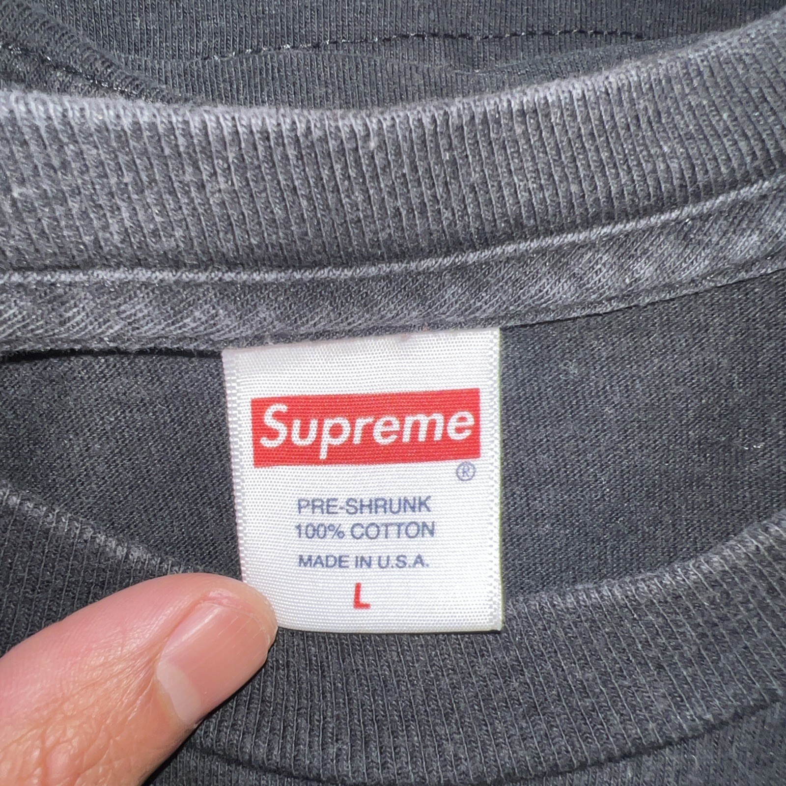 New FW19 Supreme Life Tee Burnt Orange Streetwear Men's Size Large 100% Cotton gallery