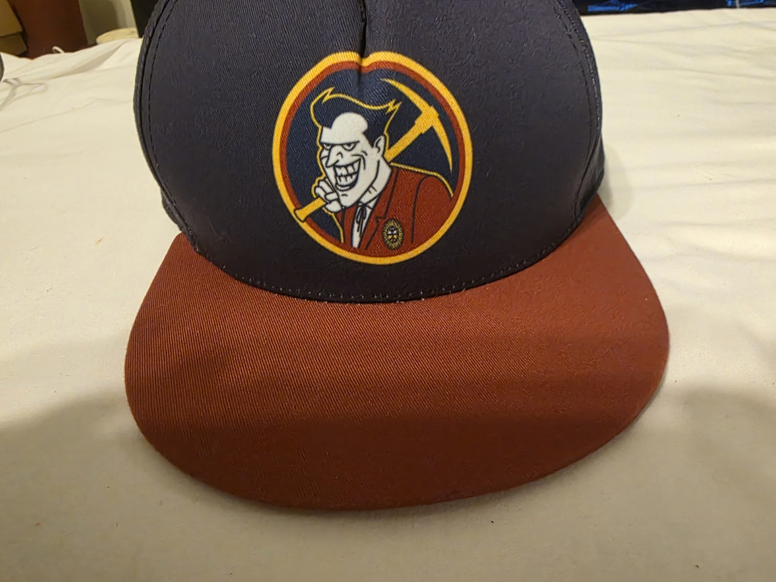 DENVER JOKERS FUNNY DENVER NUGGETS LOGO SNAPBACK HAT BLUE& RED! FREE SHIPPING! gallery