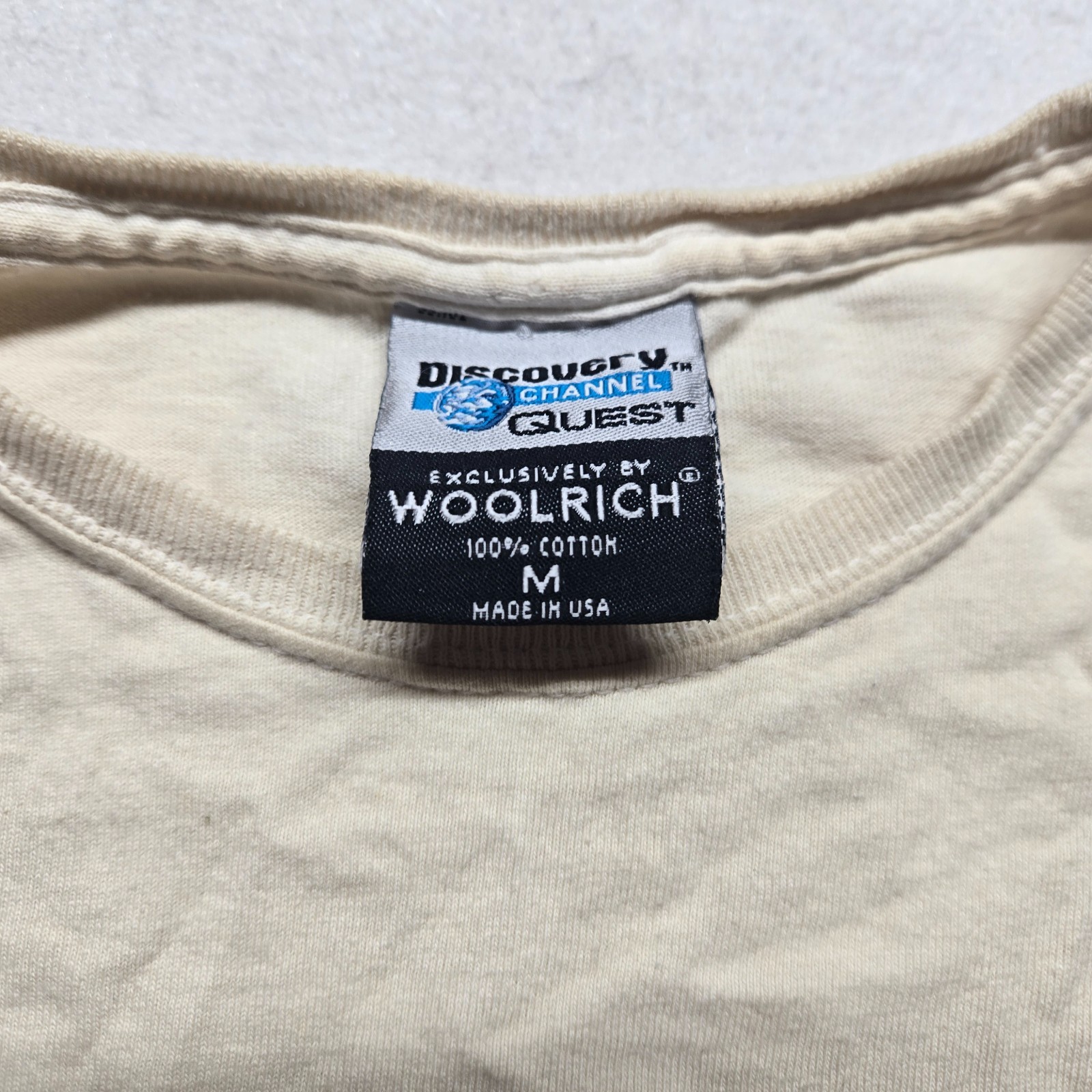 Vintage Y2K Discovery Channel Quest Woolrich Flower Long Sleeve Adult Women's M gallery