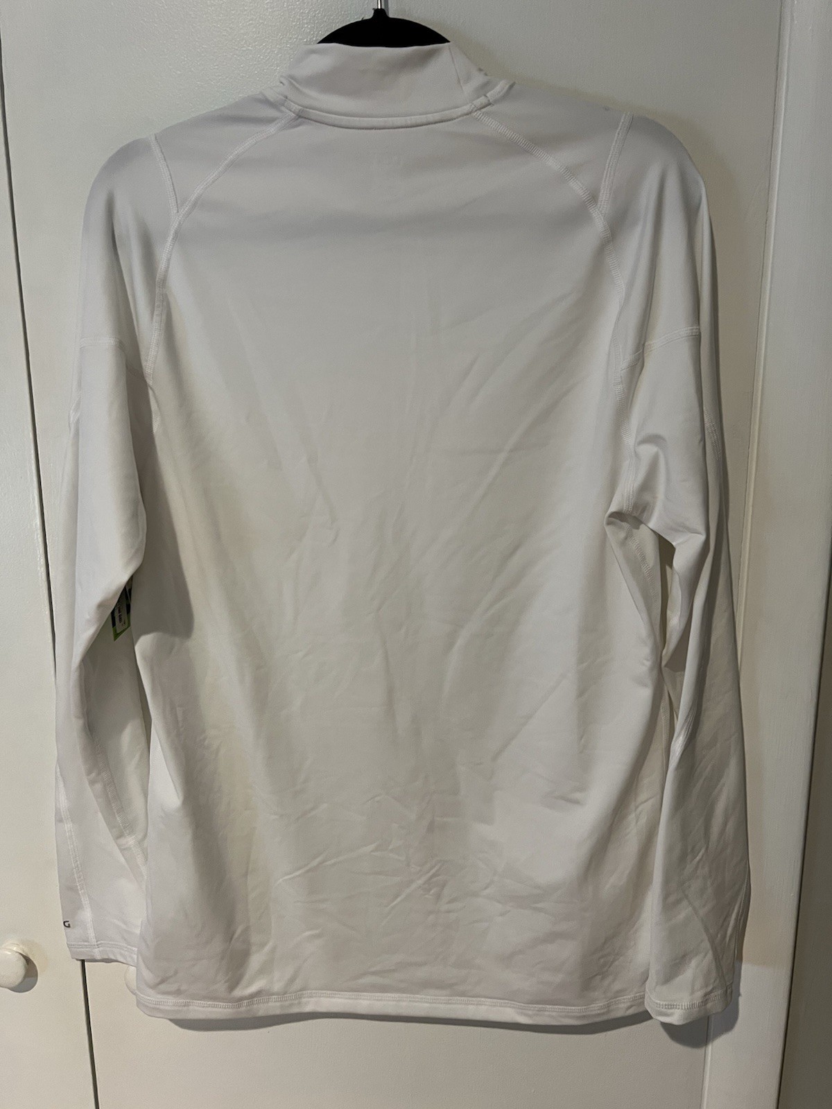 DSG Men's Cold Weather Compression Crew Neck Top White Base Layer Size Large NWT gallery