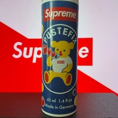supreme wheaties tee black with supreme bubbles and 4 supreme stickers