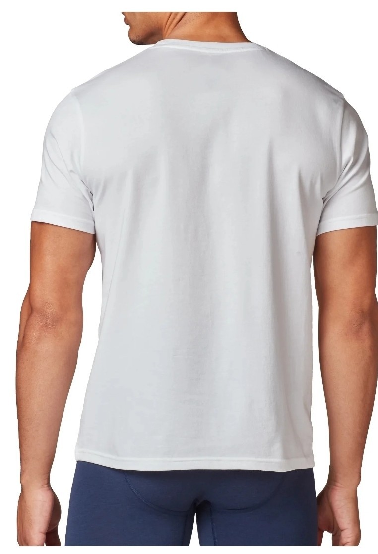 Wrangler Five Star Premium Stretch Crew Neck Tee 6-Pack White S Moisture Wicking gallery