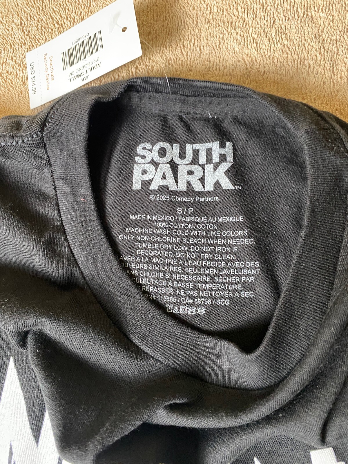 SOUTH PARK "F*ngerBang" Bang Bang Group Finger Shooting T Shirt-NWT gallery