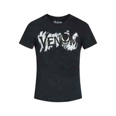 Marvel’s Venom Men’s size L ( 42 ) Mineral Wash Graphic Tee color BLACK NEW