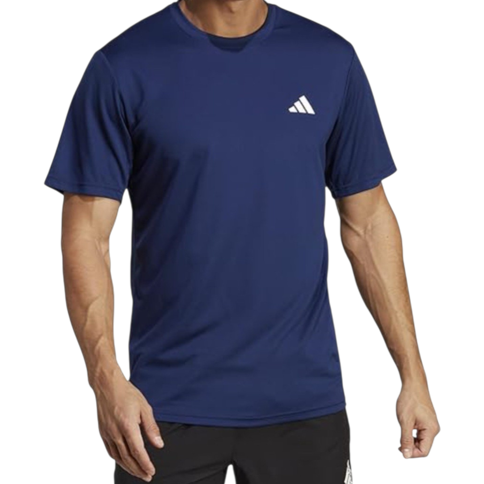 Adidas men’s Train Essentials Training T-shirt. Navy Blue. Size Large New