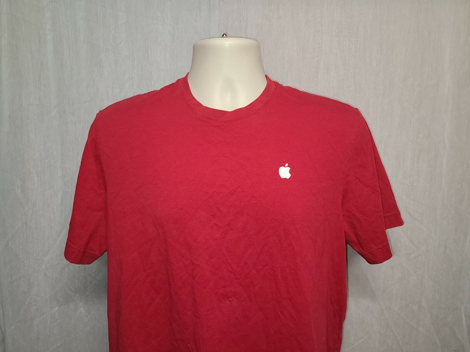Apple Store Employee Adult Medium Red TShirt gallery