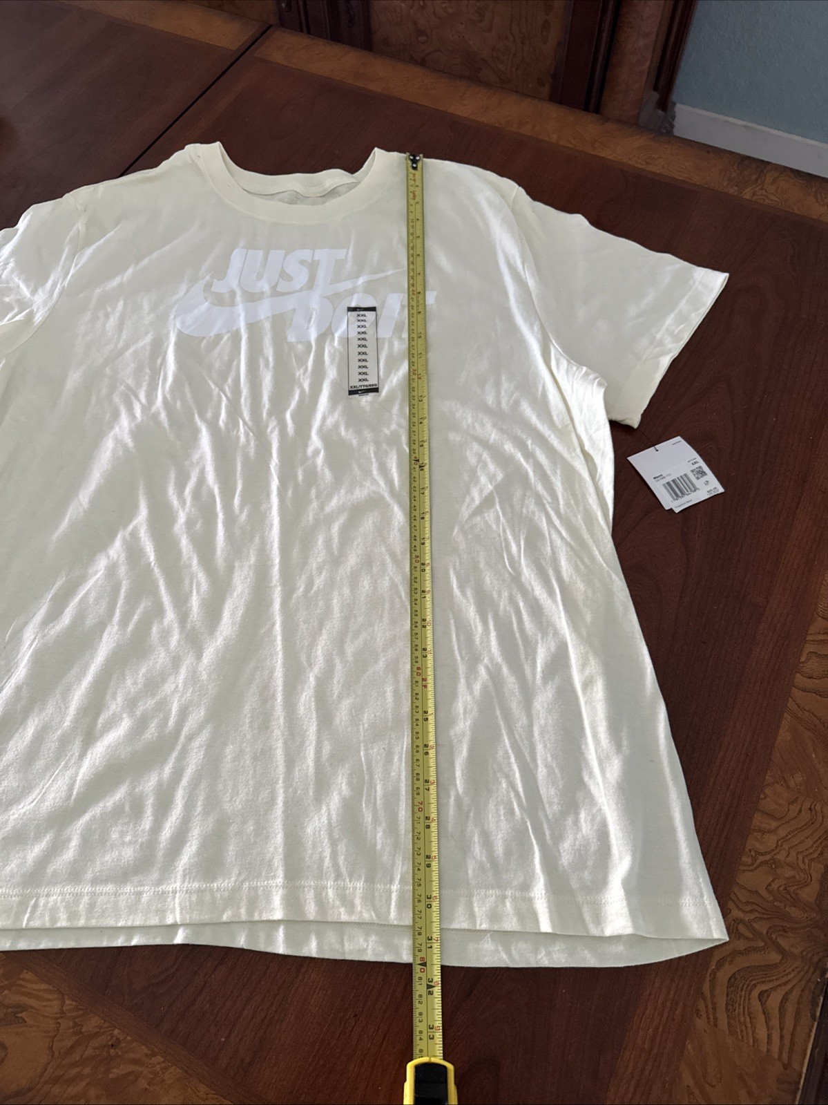 NEW w Tags Y2K Vintage 2000’s Nike S/S T-Shirt MENS XXL Pale Yellow gallery