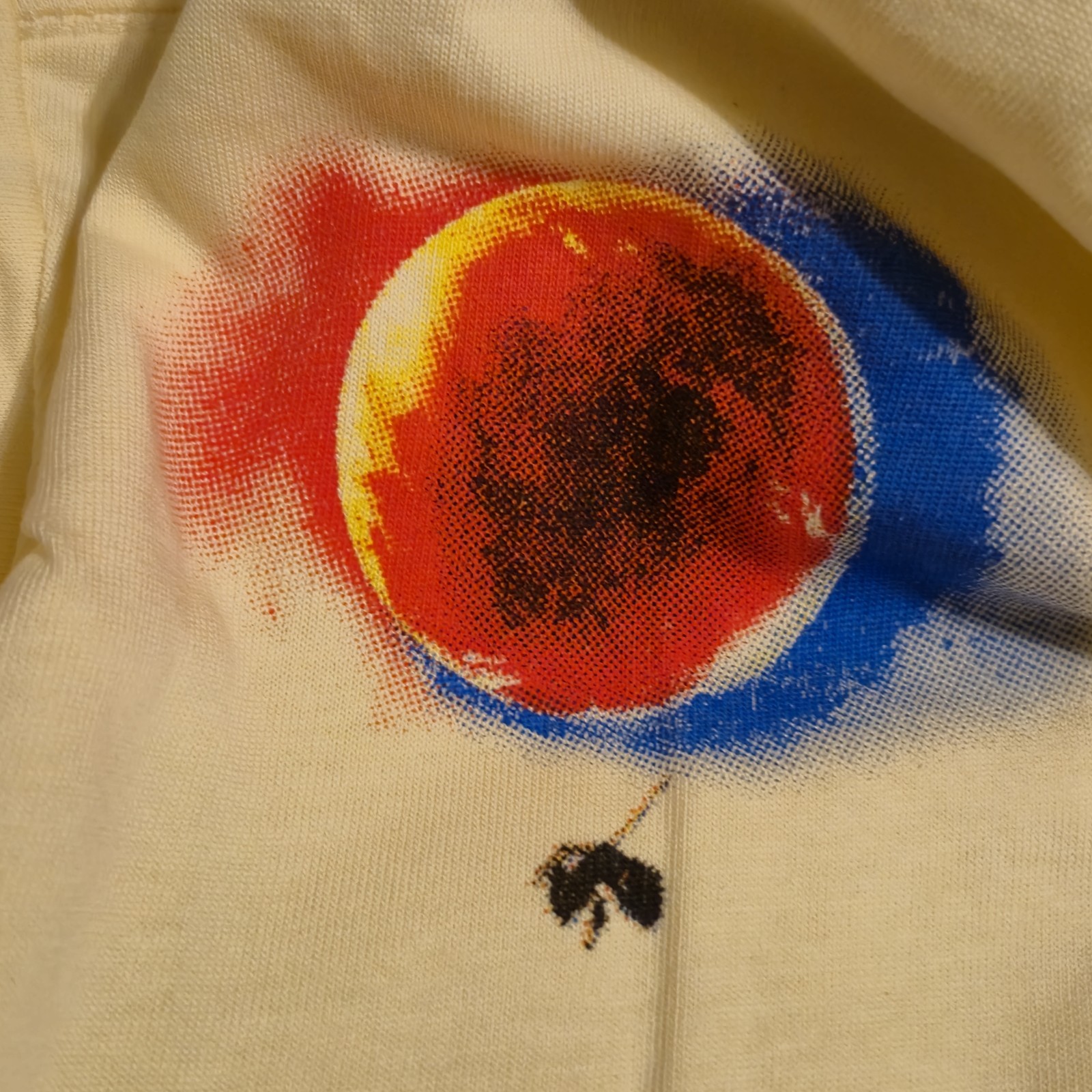Godspeed Save The Bees | Cream | Skeleton Beekeeper Graphic T-Shirt NWT | Large gallery