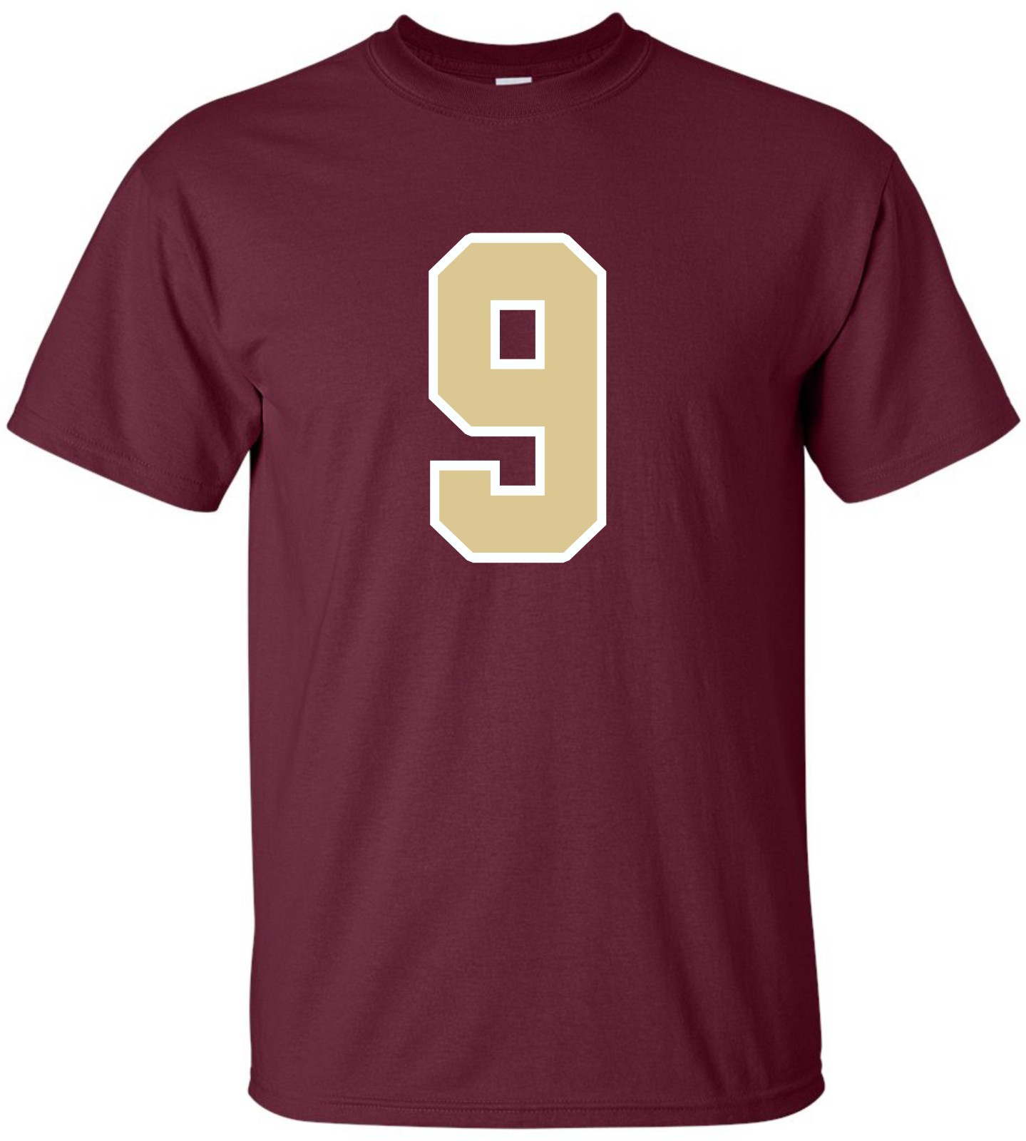 Custom "ANY Number" T-Shirt 2 Color # football hockey lacrosse basketball league gallery
