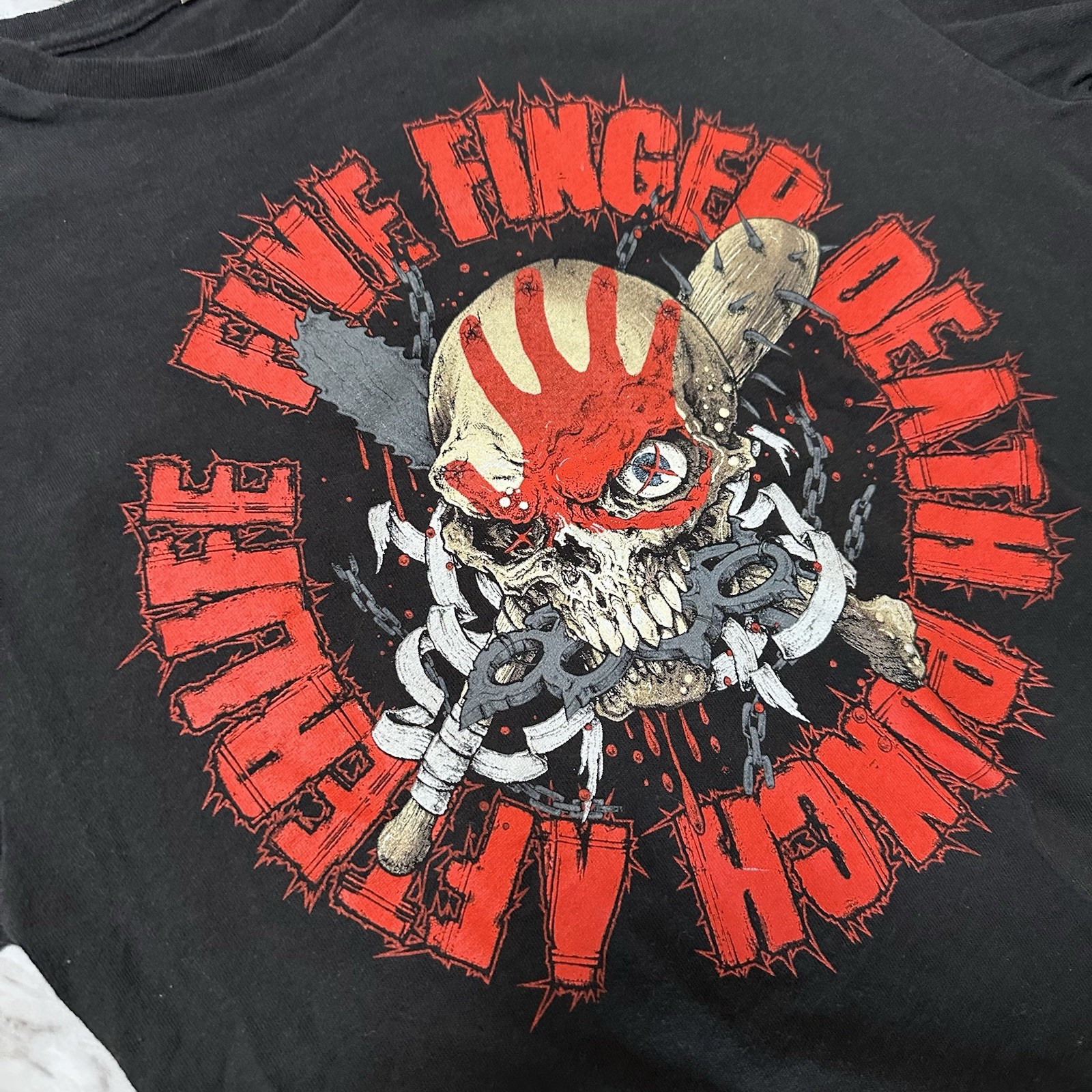 Five Finger Death Punch Shirt Mens M Black Afterlife World Tour 2023 Concert gallery