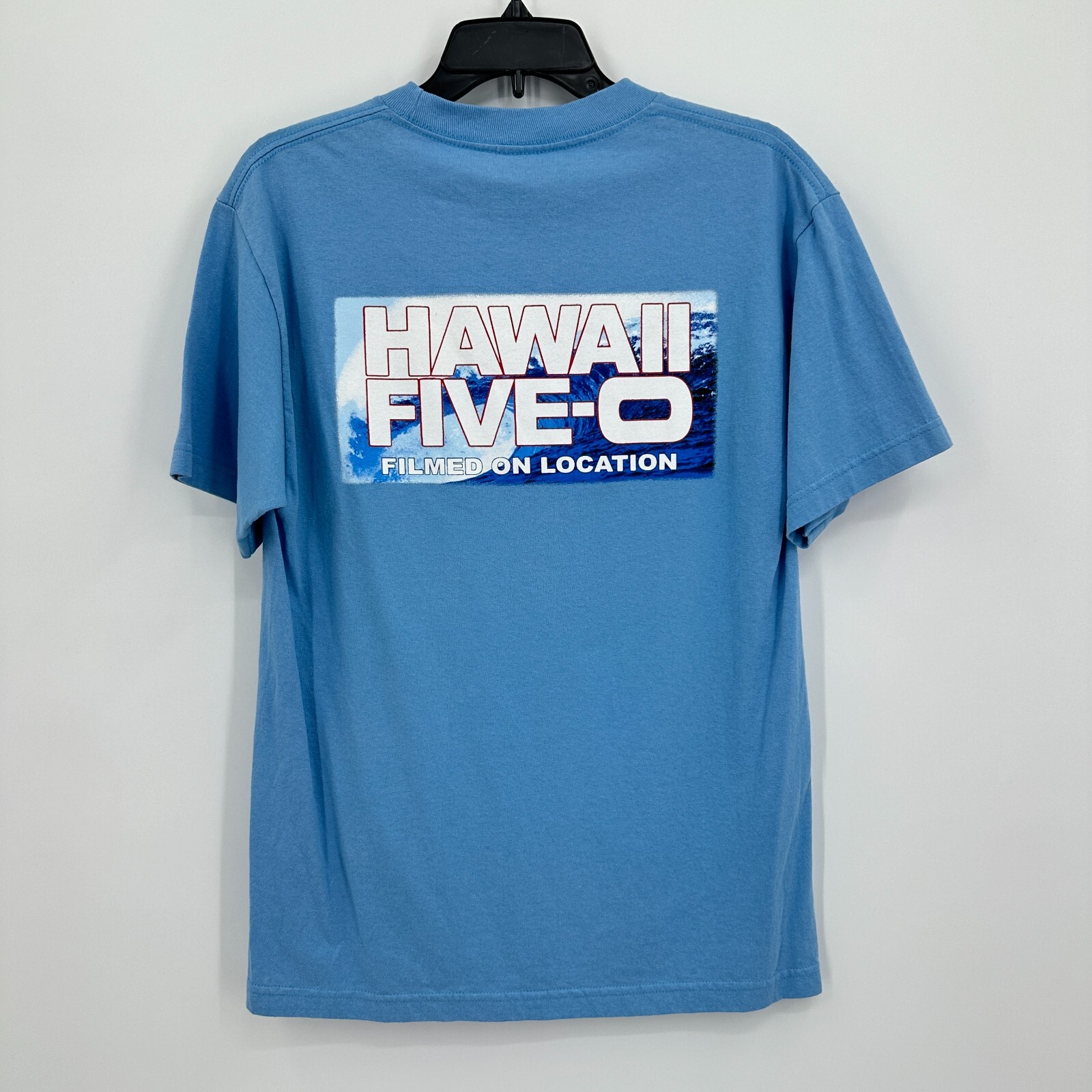 Vintage Hawaii Five-O Tshirt Mens Medium Blue White Retro TV Show Fan Gear gallery
