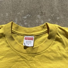 Supreme Designer Streetwear IRAK Cast Graphic Tee Yellow Men’s Small