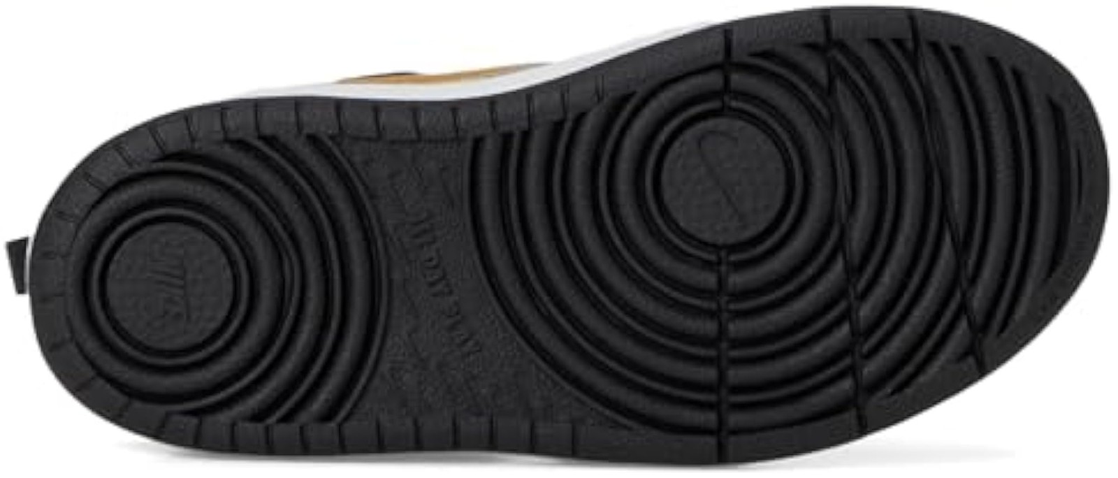 Nike, Unisex Kids, Court Borough Low Recraft (Infant/Toddler), Black/Metallic Go gallery