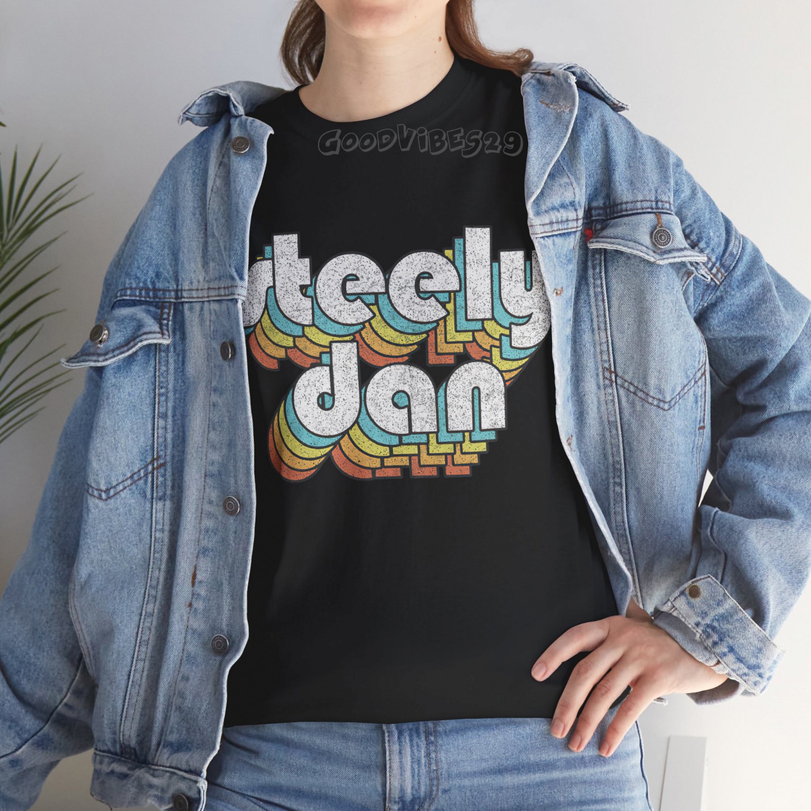 Steely Dan 80s Retro Typography Vintage Music Fan S-5XL Tee Men Women Unisex gallery