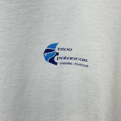 Scuba Diving Evolution Double Sided Distressed Graphic T-Shirt Cozumel XL Pancho