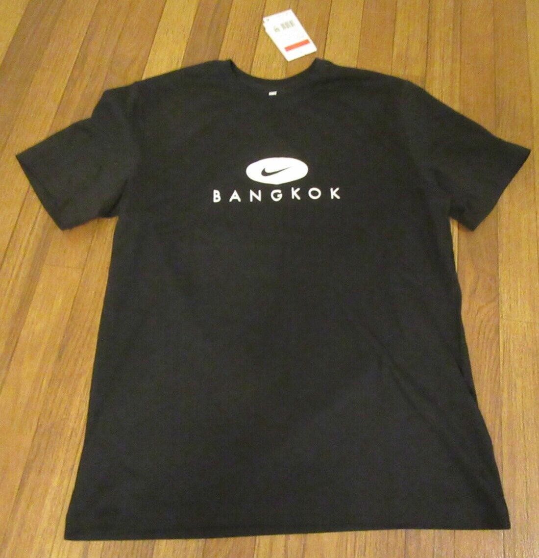 Nike Bangkok T-Shirt Tee Size Large Black Bangkok Thailand Brand New With Tags