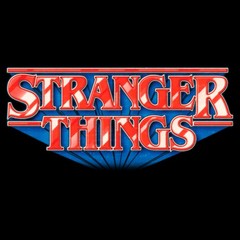 Men’s Stranger Things Glossy Style Classic Shadow Logo T-Shirt