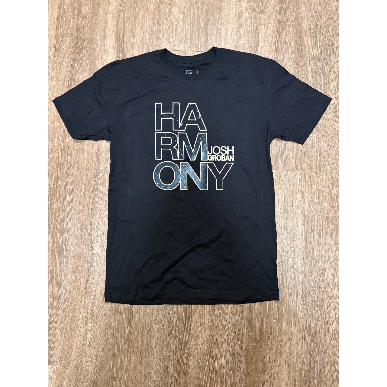 Josh Groban Harmony Tour T-Shirt Mens Medium Black Graphic Tee The Thread Shop