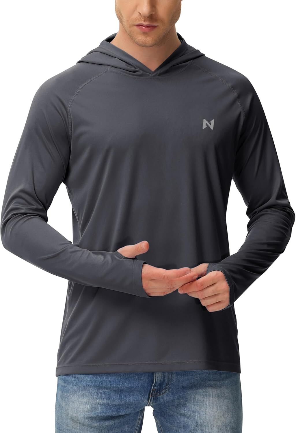 Men's Sun Hoodie UPF 50+ Long Sleeve Fishing Rash Guard Quick Dry gallery
