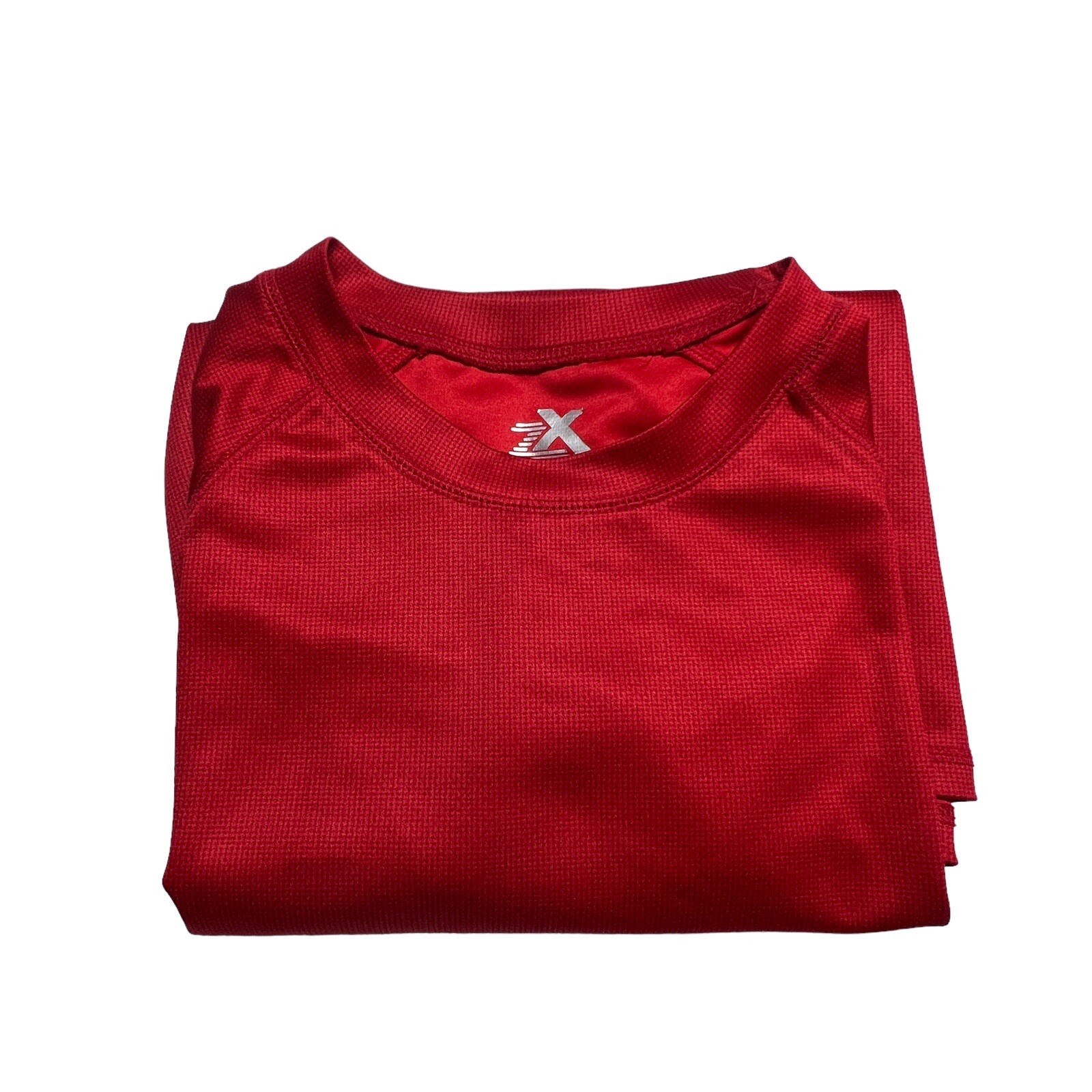 Zeroxposur Shirt Mens Large Red Sun Protection UPF 50+ Pullover Polyester SS gallery