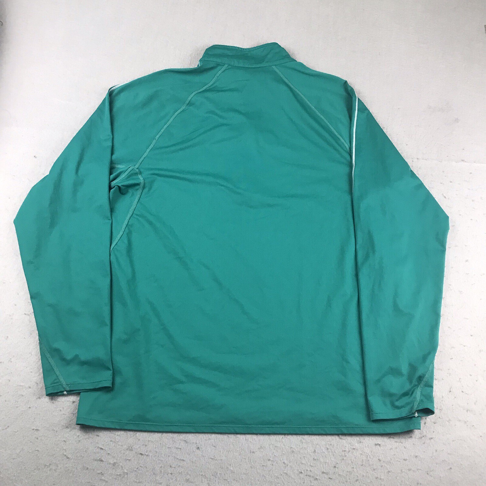 Callaway Shirt Mens Medium Green Performance Weather Series Long Sleeves 1/4 Zip gallery