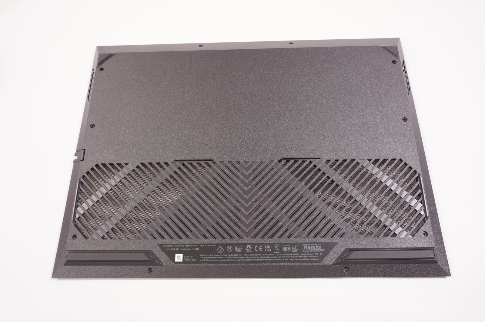 Compatible with R9M6G Dell Bottom Base Cover I5535-A933GRY-PUS