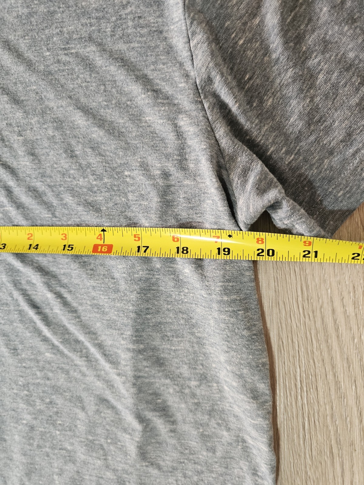 Marine Layer Mens Large Shirt Grey Slub Knit Crew Neck Short Sleeve Lightweight gallery