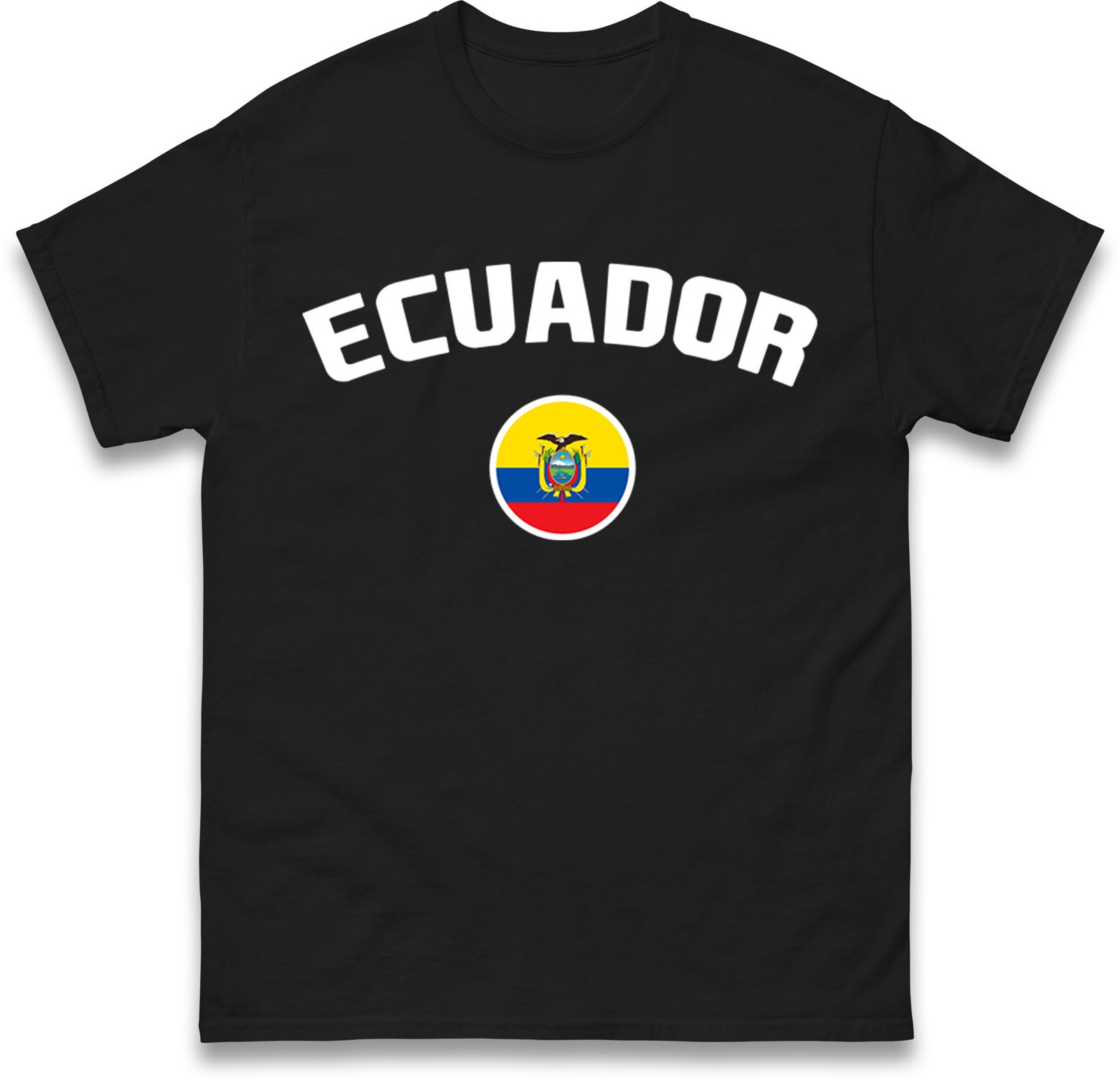 Ecuador football T Shirt, Personalised football Tee, Custom Name and Number Top gallery
