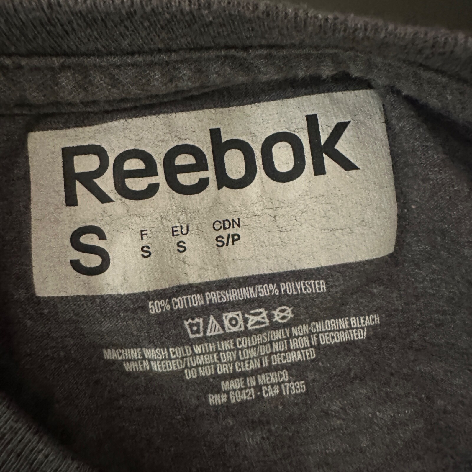 Reebok Spartan Race 2015 Finisher T Shirt Small Gently worn 50% cotton /50% poly gallery