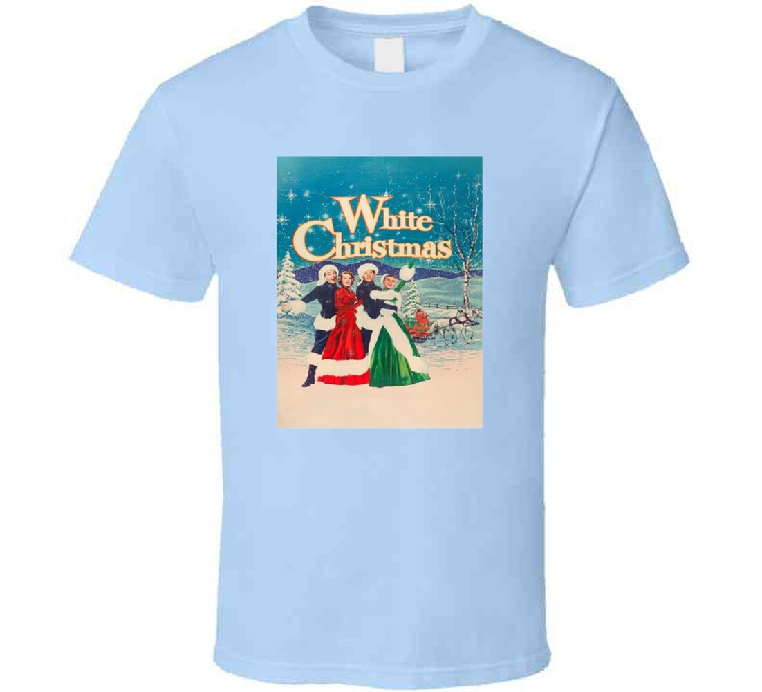 White Christmas Movie Tee Classic Holiday Film T Shirt gallery