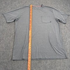 Free Fly Heather Gray Bamboo Short Sleeve Pocket Tee T-Shirt Men’s Size XL