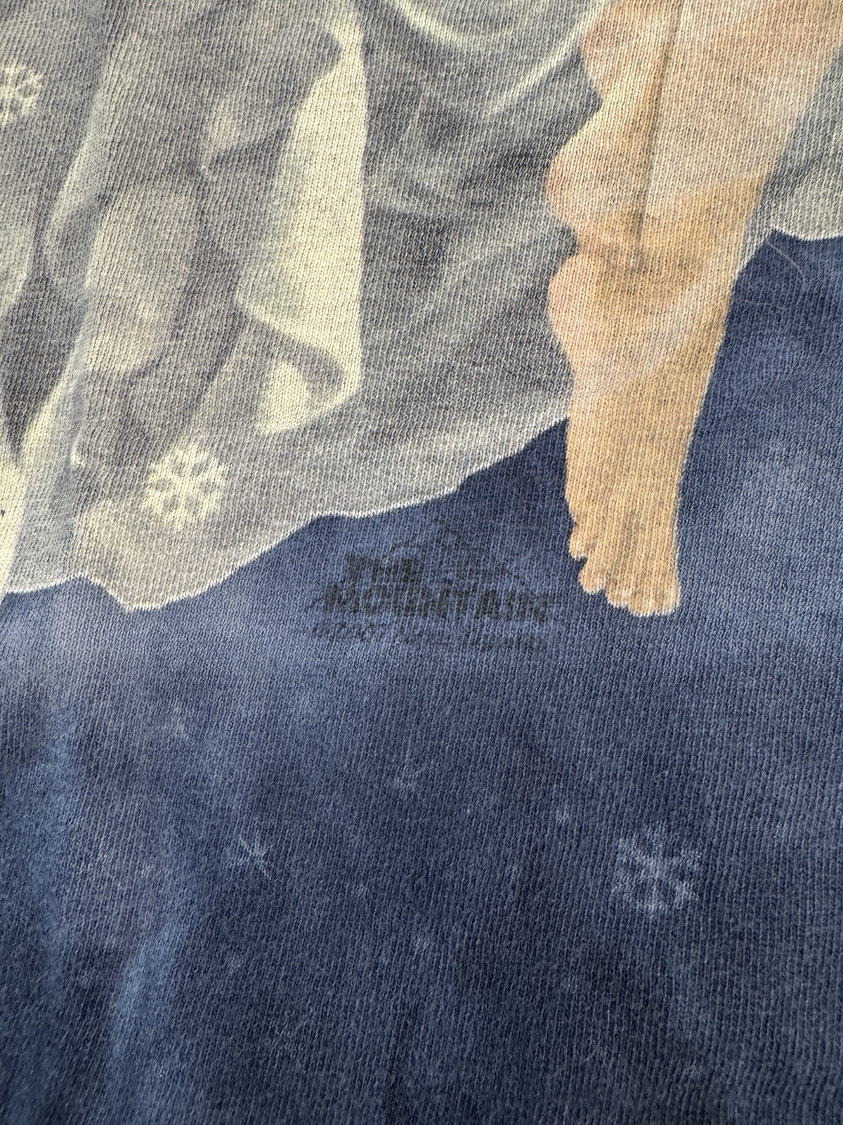 The Mountain Mens T-shirt Blue Frost Moon Fairy Sparkle Retired Logo Adult L gallery
