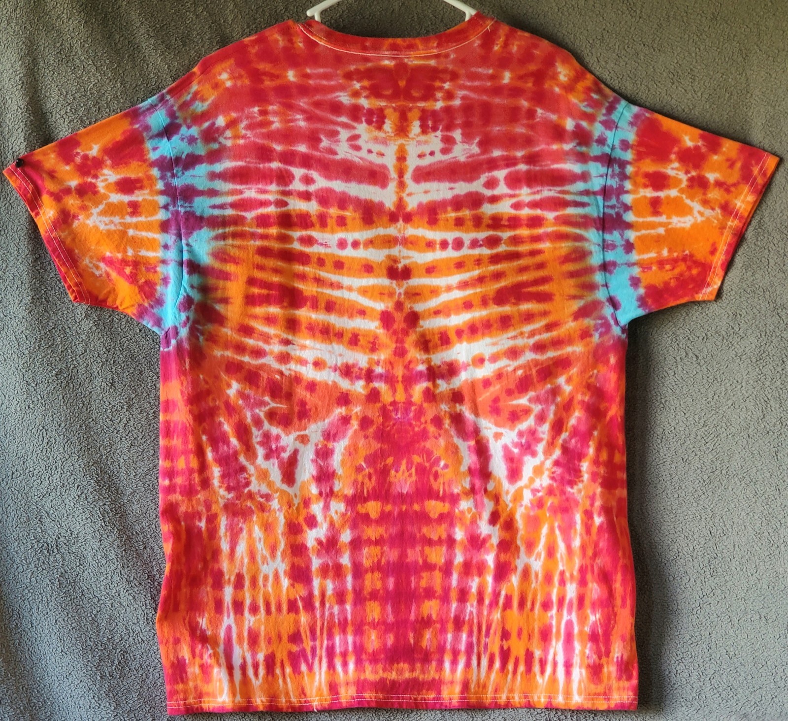 HANES SIZE X-LARGE 100% Cotton Tye Dyed Shirt Pre-washed WON'T FADE VERY SOFT gallery