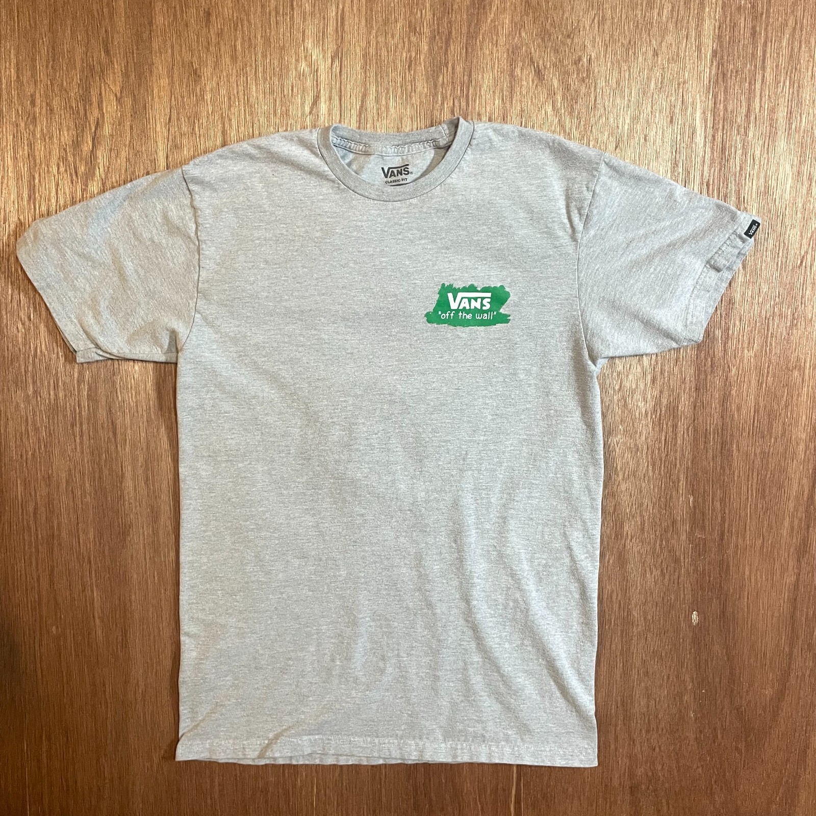 VANS Christmas Tree Medium Gray Short Sleeve T-Shirt gallery