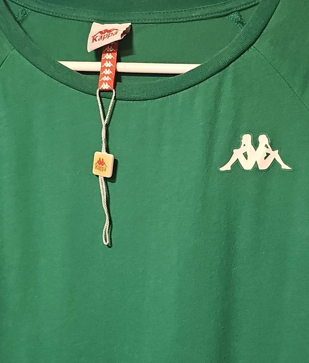 Kappa Men's Banda Coen Raglan Regular Fit T Shirt Short Sleeve Green M gallery