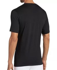 JOCKEY ESSENTIALS 3-Pack Men’s Crew Neck T-Shirts Durable Cotton Black Size XL