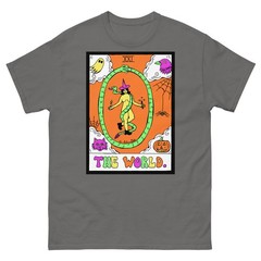 The World Tarot Card Halloween Witch Unisex classic tee