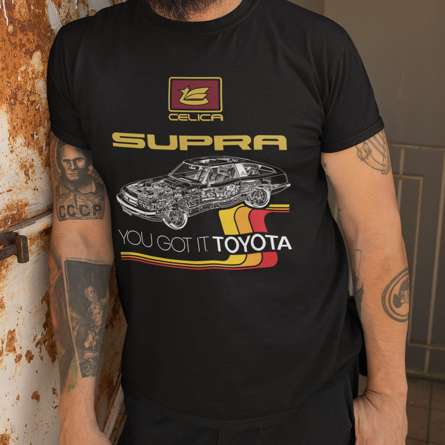 Celica Supra (1978/1979/1980) Schematic Short-Sleeve Unisex T-Shirt gallery