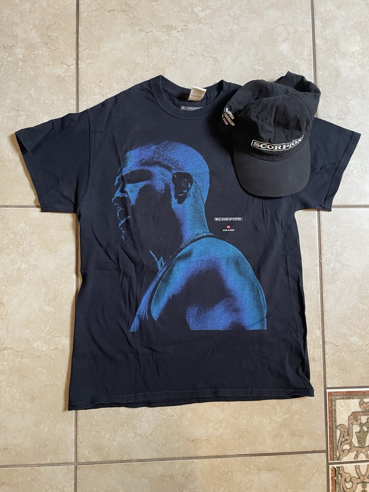 Drake Scorpion Tour 2018 Shirt Size M And Cap Merch
