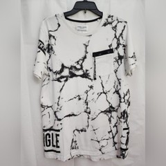 BLACK N’ BLANC by PROJEK RAW Size: M, Rule breaker t-shirt, zipper pocket