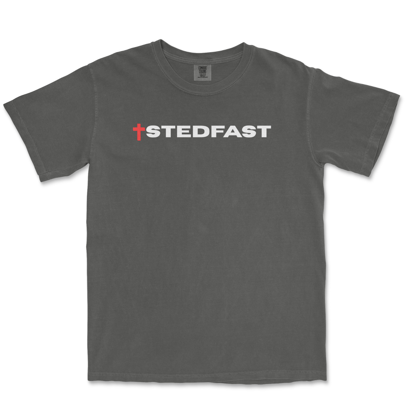 Stedfast Shirt Graphic Christian Shirts for Men Minimalist Jesus Shirt For Men gallery