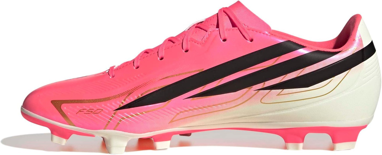 adidas F50 Hyperfast Club Firm Ground/Multi Ground Soccer Cleats - Solar Turbo/C gallery