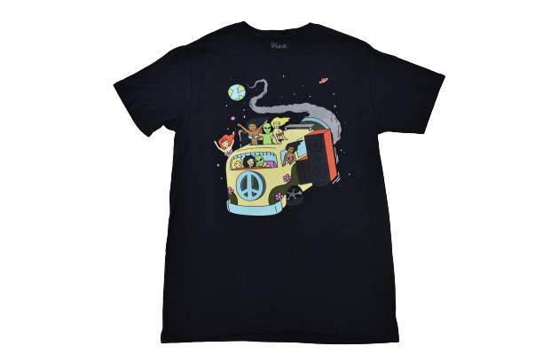A-Lab Mens Take A Ride Alien Bus Funny Black T-Shirt New S, M, L, XL, 2XL, 3XL gallery
