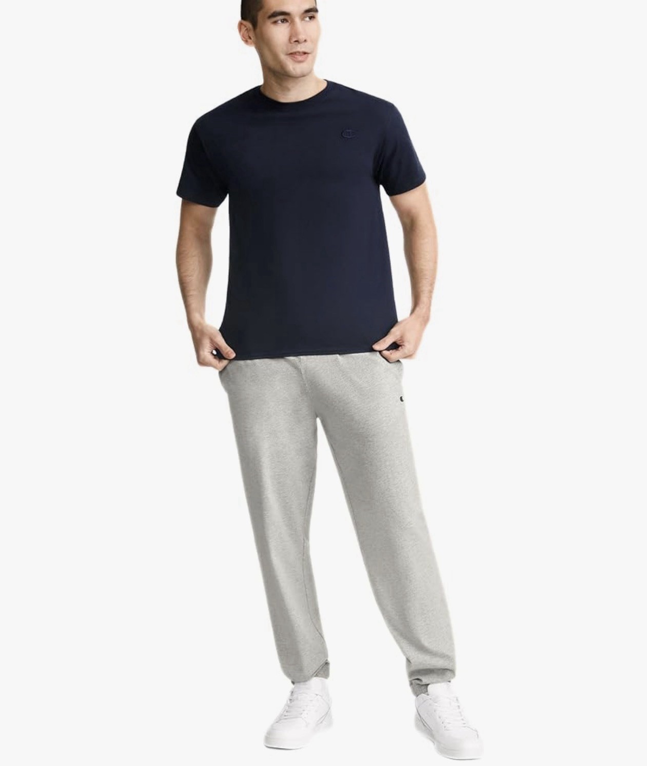 Champion Men's Classic Everyday T-Shirt Size 5XLT Navy New Big & Tall gallery