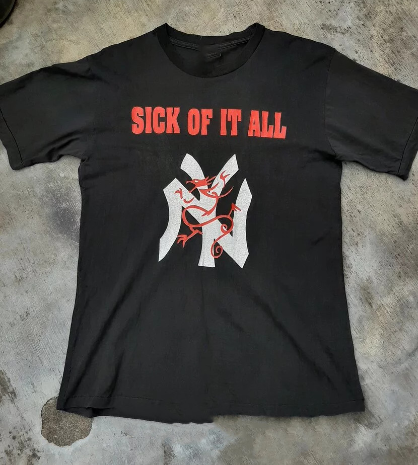Sick of It All Gift For Fans Black T-Shirt Cotton All Size gallery